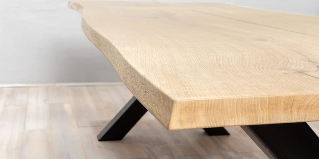 top of wooden table