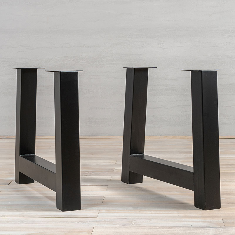 Black Metal Table Legs A Shape